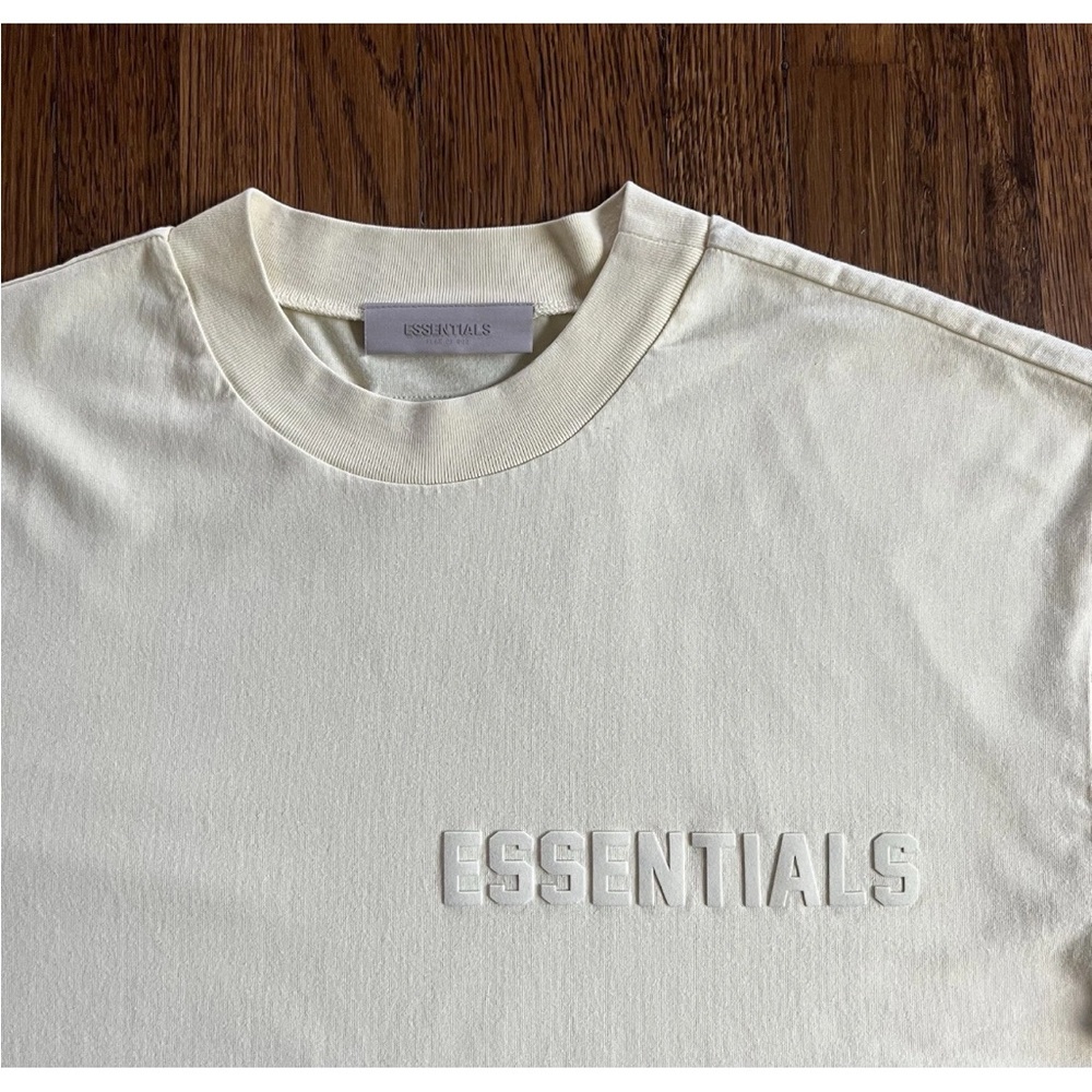 Essentials Off-White Crewneck Tee